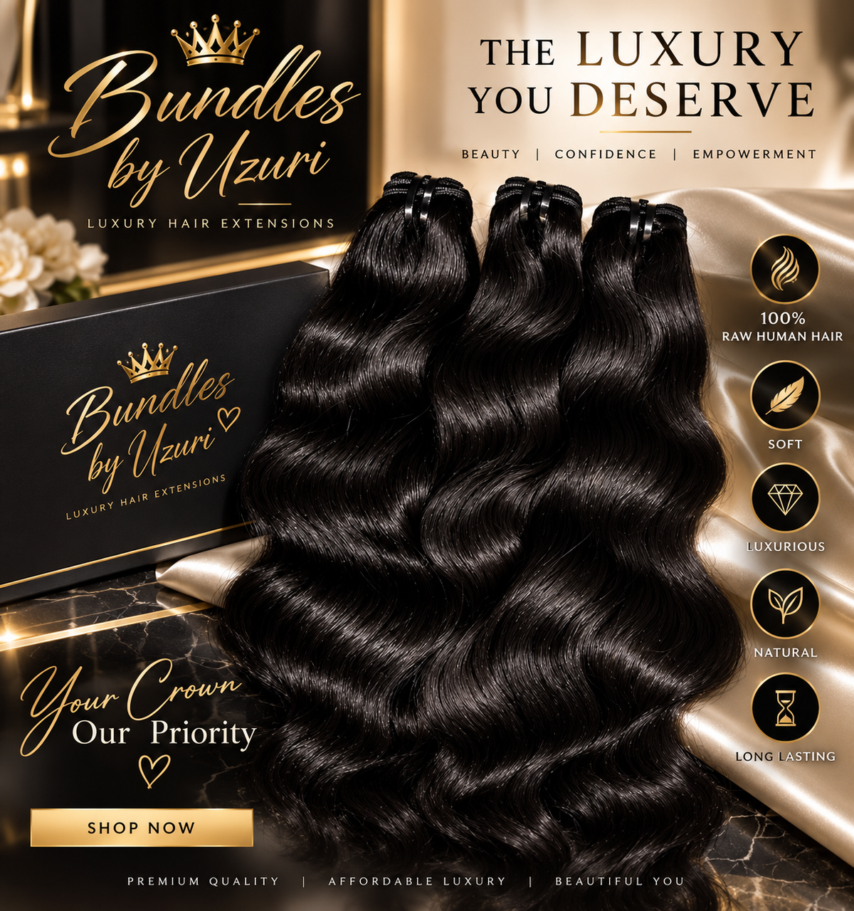 LAOS RAW Luxury Body Wave