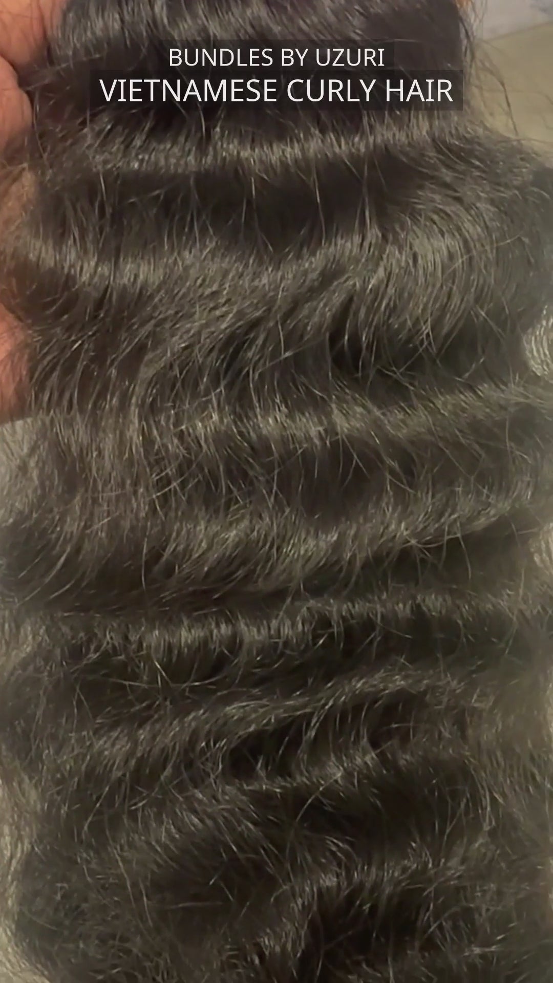RAW Vietnamese Curly Hair Bundles